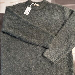 Thick hot marine layers   women’s Green Sweater